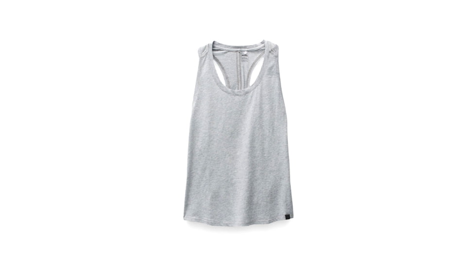 prAna Everyday Racerback Tank - Womens, Heather Grey, XL, 2065031-020-XL