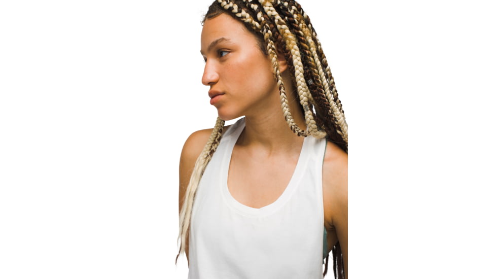 prAna Everyday Racerback Tank - Womens, Soft White, XL, 2065031-101-XL