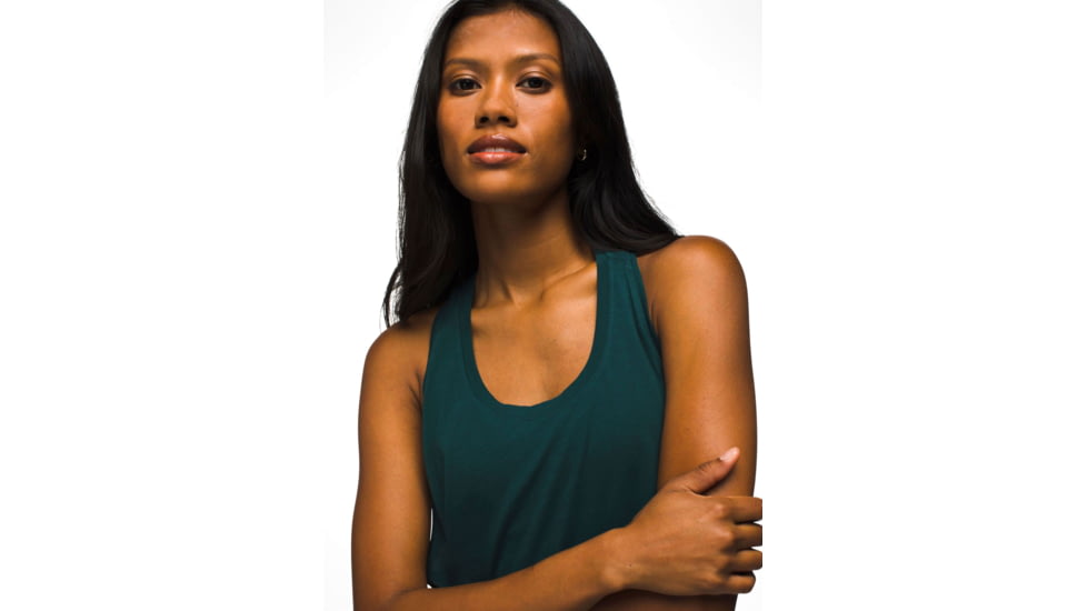 prAna Everyday Racerback Tank - Womens, Wilderness, M, 2065031-300-M
