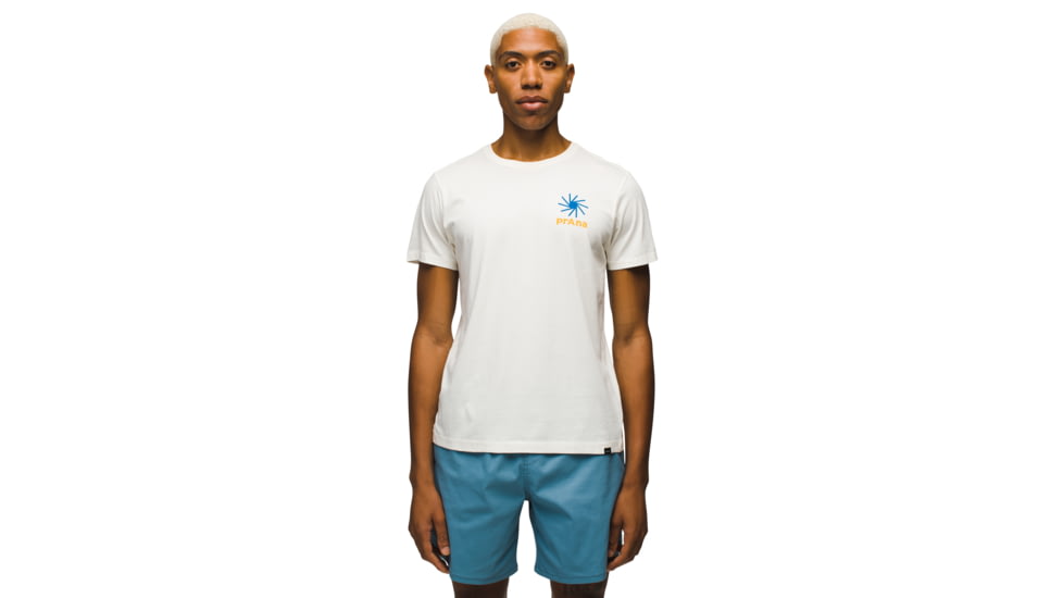 prAna Everyday Slogan SS Tee - Mens, Canvas, L, 2063771-251-ST-L