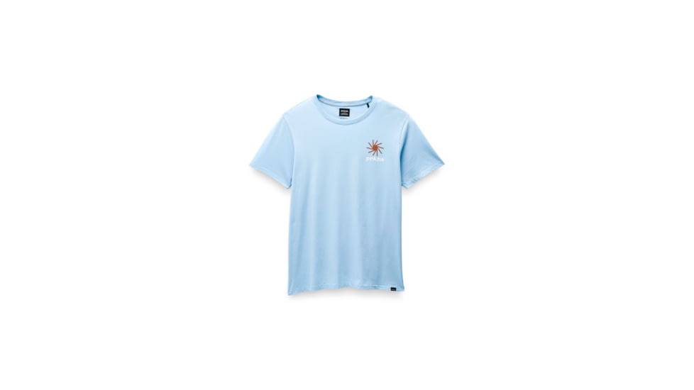 prAna Everyday Slogan SS Tee - Mens, Crescent Bay, XL, 2063771-400-ST-XL