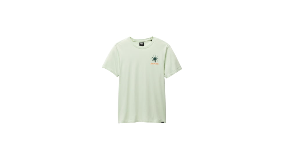 prAna Everyday Slogan SS Tee - Mens, Pale Aloe, M, 2063771-302-ST-M