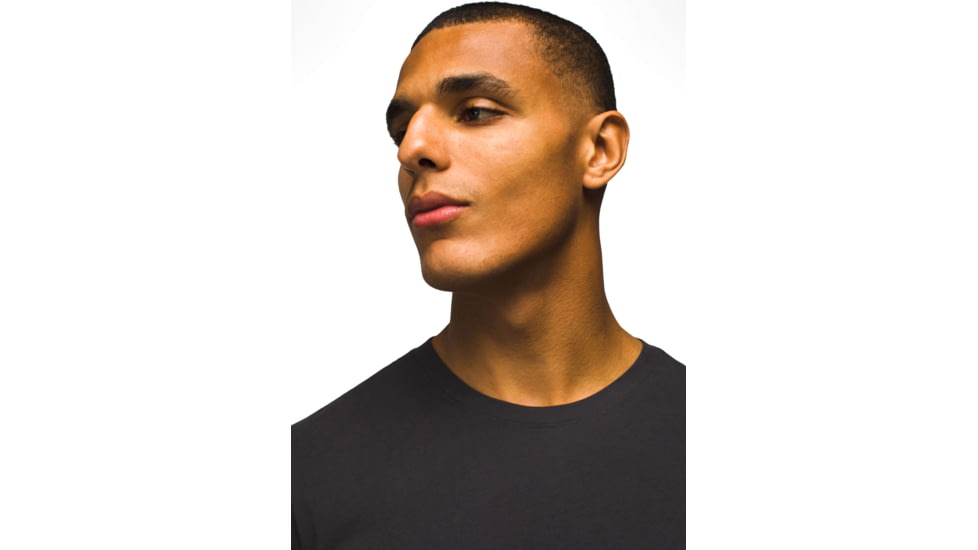 prAna Everyday SS Tee - Mens, Charcoal, L, 2065091-020-ST-L