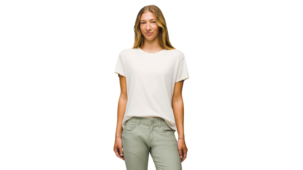 prAna Everyday Vintage-Washed SS Tee - Womens, Canvas, XXL, 2063791-250-XXL