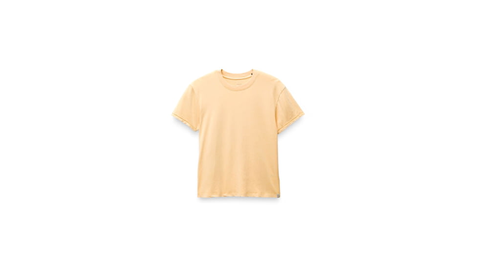 prAna Everyday Vintage-Washed SS Tee - Womens, Sun Kissed, XL, 2063791-700-XL