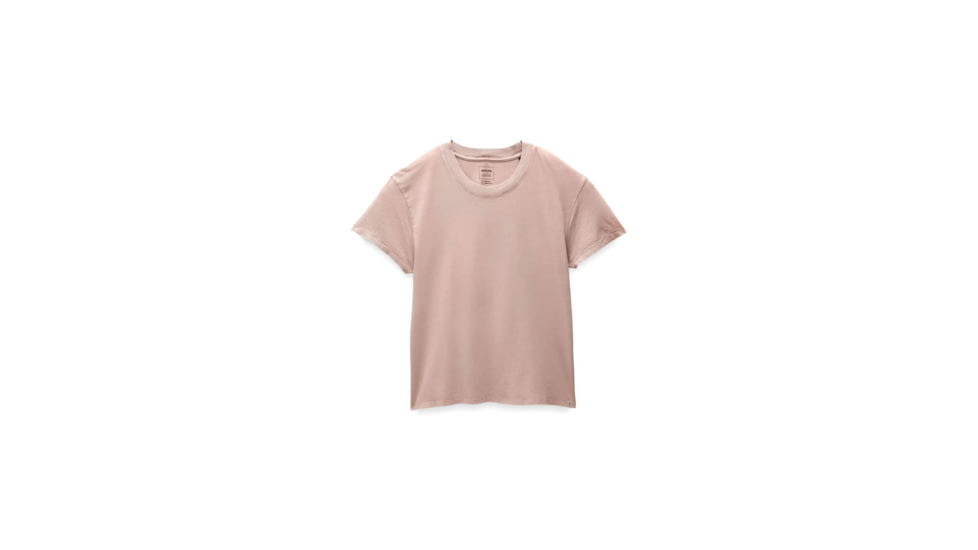 prAna Everyday Vintage-Washed SS Tee - Womens, Willow, XS, 2063791-500-XS