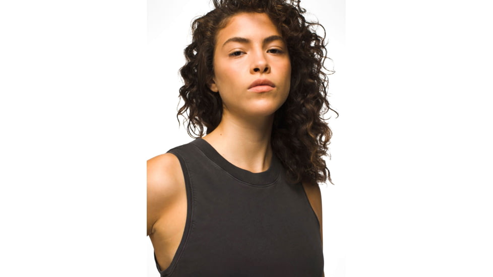 prAna Everyday Vintage-Washed Tank - Womens, Charcoal, M, 2057081-020-M