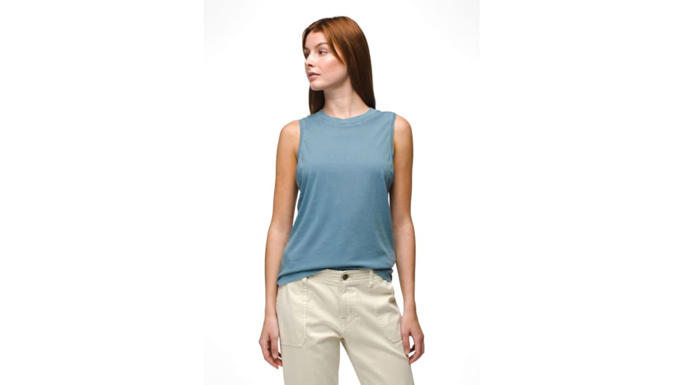 prAna Everyday Vintage-Washed Tank - Womens, High Tide, XXL, 2057081-400-XXL