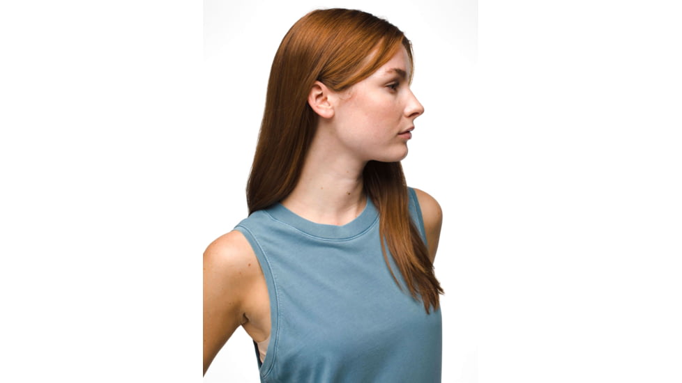 prAna Everyday Vintage-Washed Tank - Womens, High Tide, XXL, 2057081-400-XXL