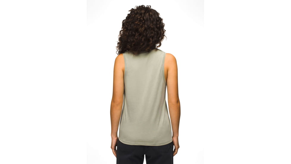 prAna Everyday Vintage-Washed Tank - Womens, Juniper Green, L, 2057081-300-L