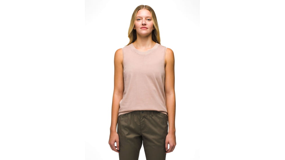 prAna Everyday Vintage-Washed Tank - Womens, Willow, XL, 2057081-500-XL