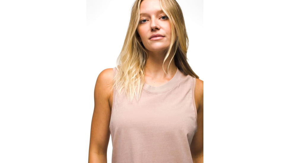 prAna Everyday Vintage-Washed Tank - Womens, Willow, XL, 2057081-500-XL