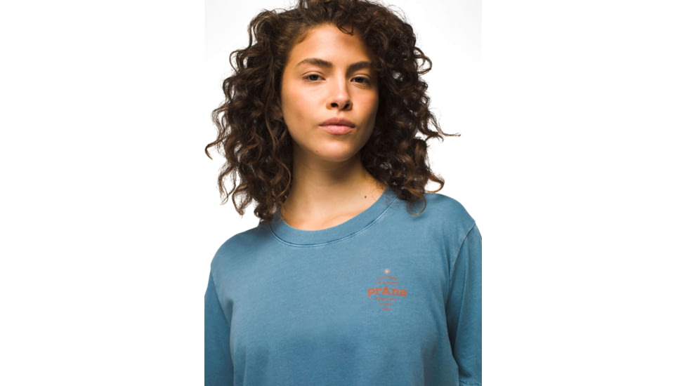 prAna Everyday VW Graphic Crop Tee - Womens, High Tide Arch, XS, 2066761-401-XS