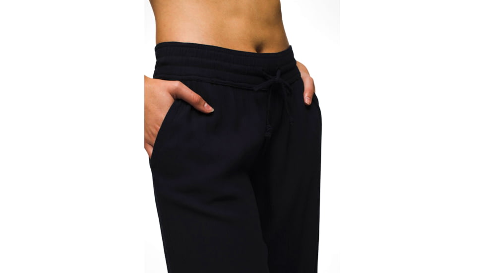 prAna Fernie Beach Pant - Womens, Black, XL, 1969101-001-XL