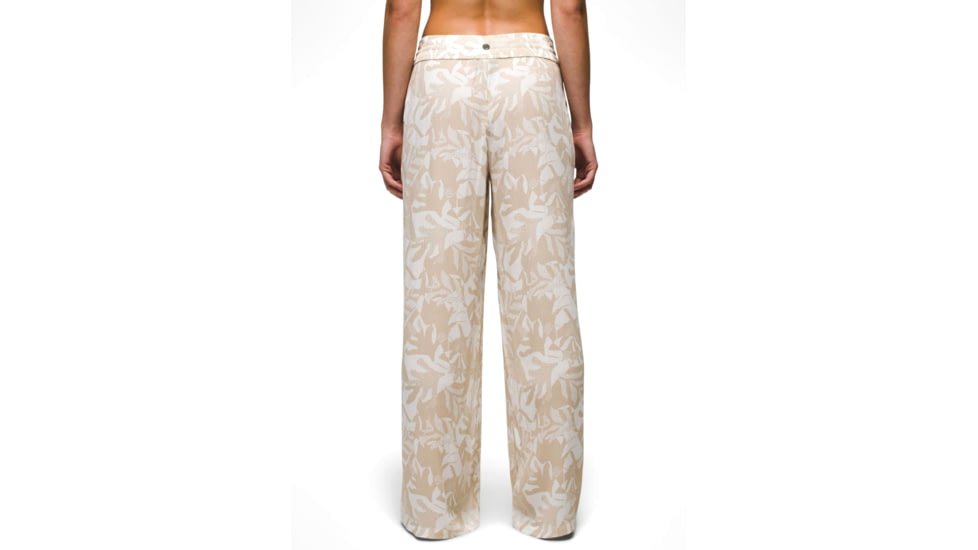 prAna Fernie Beach Pant - Womens, Soft White Seaside, S, 1969101-101-S