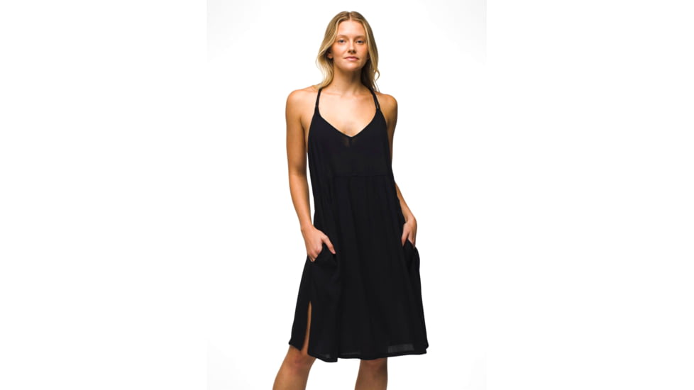 prAna Fernie Dress - Womens, Black, S, 1973251-001-S