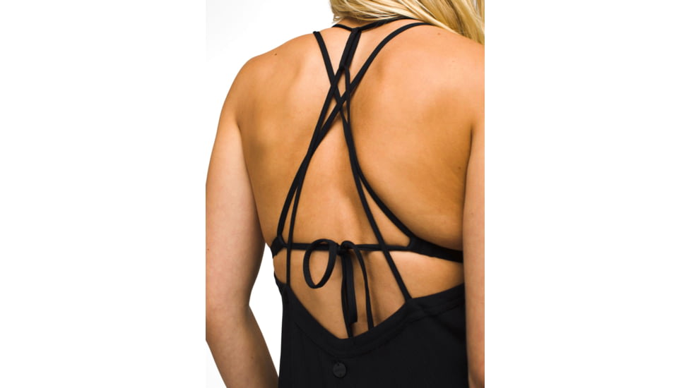 prAna Fernie Dress - Womens, Black, S, 1973251-001-S