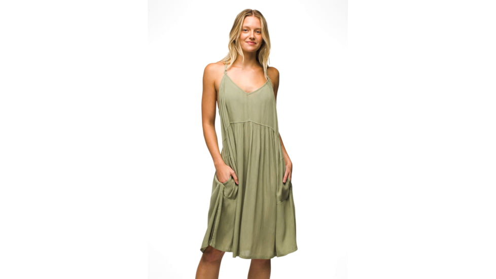 prAna Fernie Dress - Womens, Sweet Agave, L, 1973251-300-L