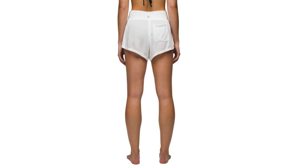 prAna Fernie Short - Womens, White, L, 1968141-100-L