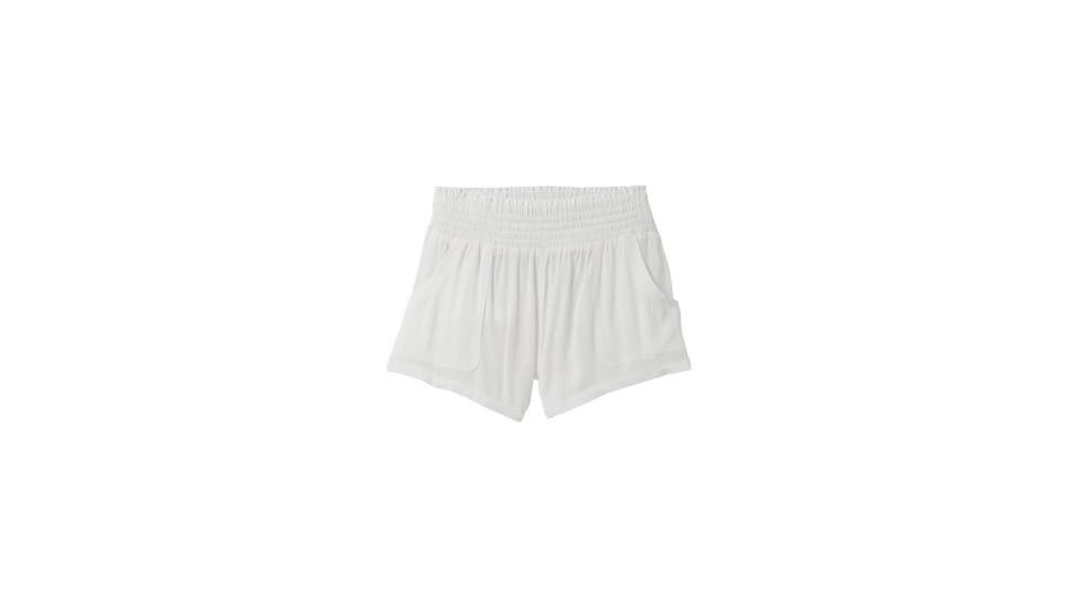 prAna Fernie Short - Womens, White, L, 1968141-100-L