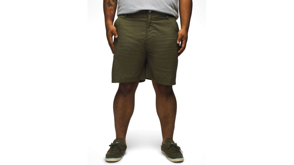 prAna Furrow Shorts - Mens, 11in, Cargo Green, 30, 1970561-300-11-30