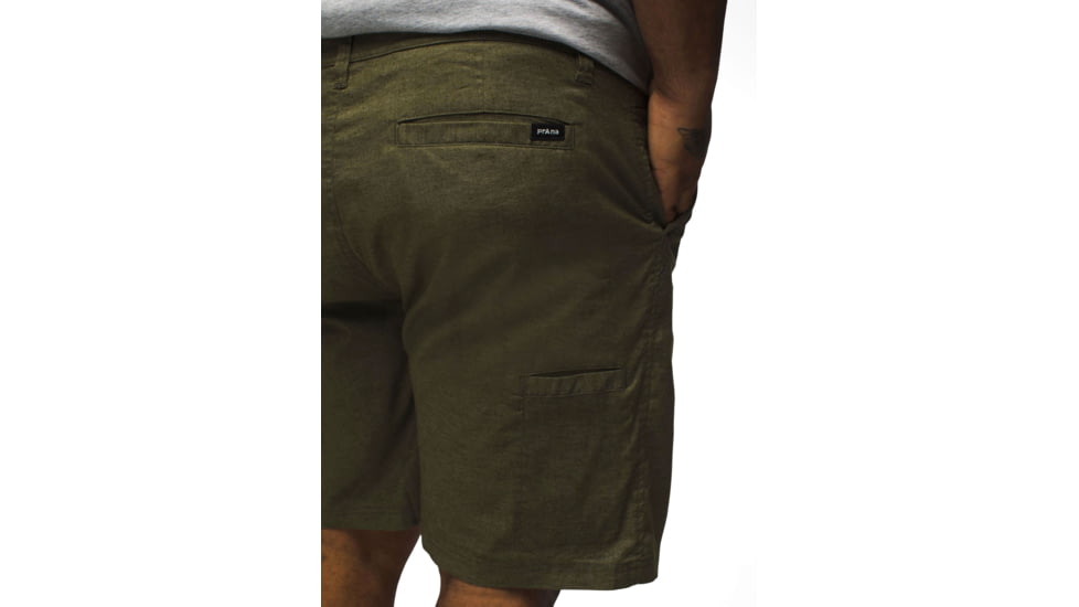 prAna Furrow Shorts - Mens, 11in, Cargo Green, 30, 1970561-300-11-30