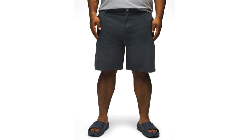 prAna Furrow Shorts - Mens, 11in, Grey Blue, 30, 1970561-022-11-30