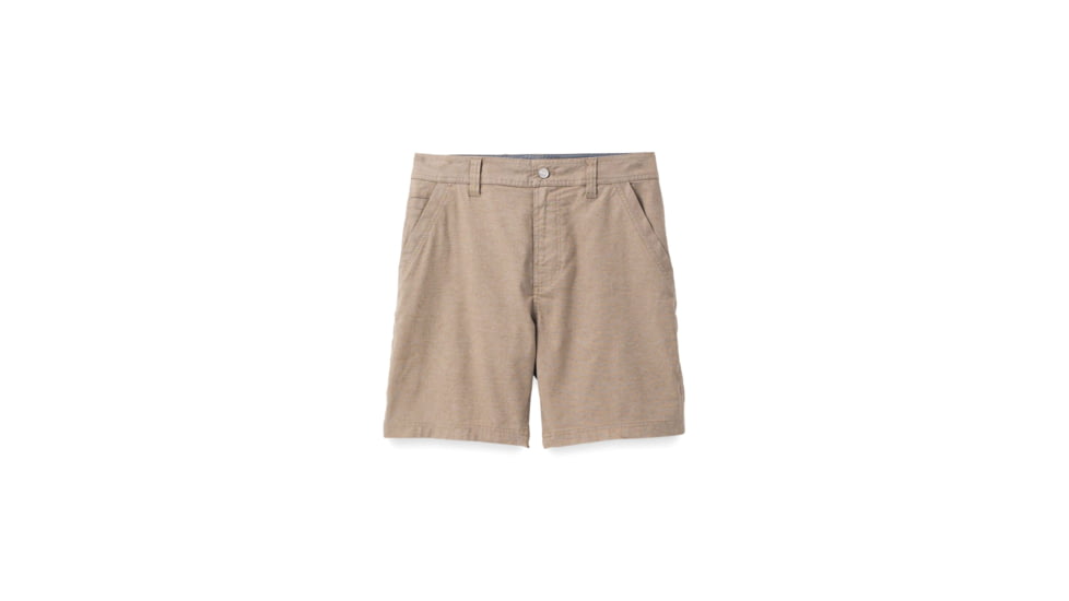 prAna Furrow Shorts - Mens, 8in, Light Khaki, 31, 1970561-251-08-31