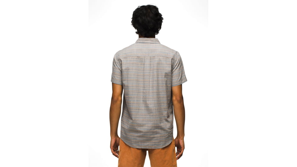 prAna Groveland Popover - Mens, Flint, L, 2057291-020-ST-L