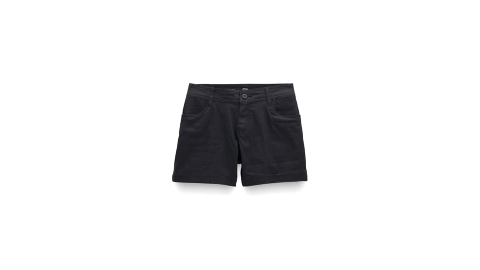 prAna Halle Short Plus II - Womens, Black, 18W, 1971192-001-07-18W