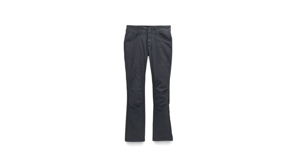 prAna Halle Straight Pant II - Womens, Short Inseam, Coal, 14, 1971031-020-SH-14