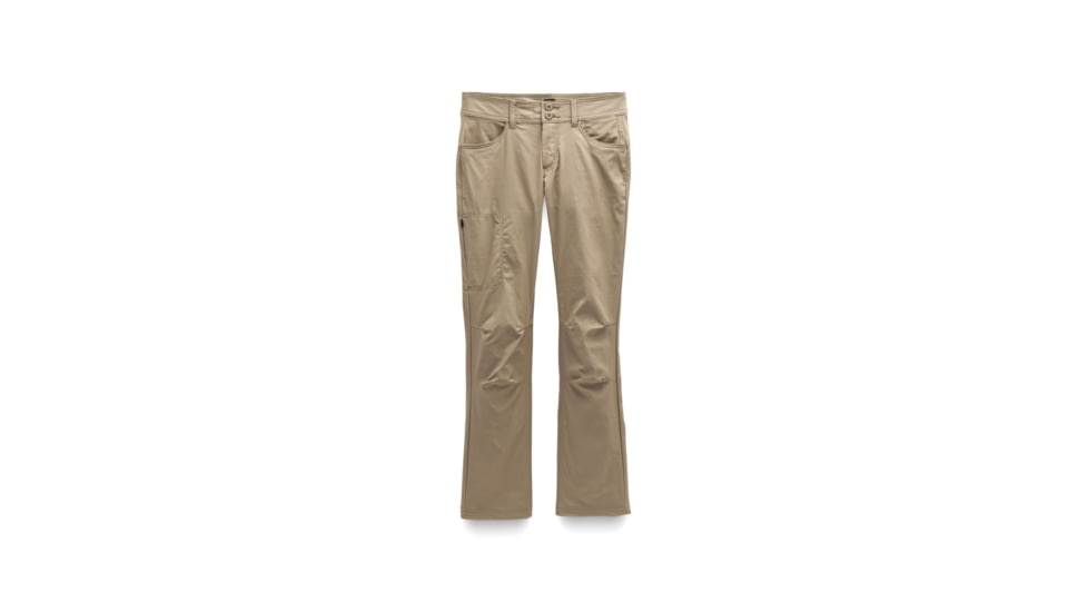 prAna Halle Straight Pant II - Womens, Short Inseam, Sandbar, 8, 1971031-250-SH-8