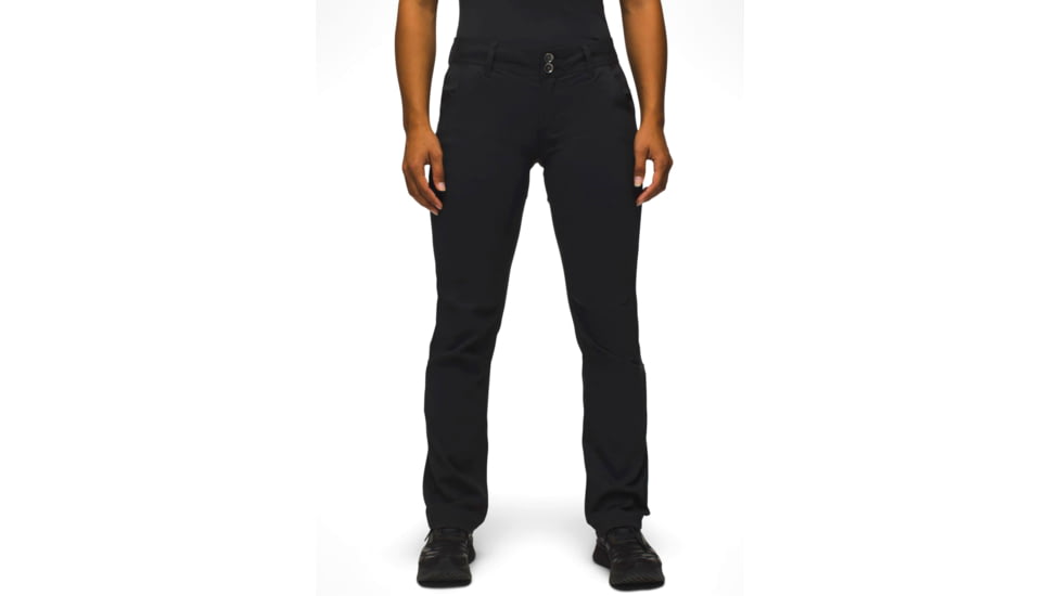 prAna Halle Straight Pant - Womens, Tall Inseam, Black, 6, 2056961-001-TL-6