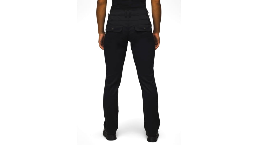 prAna Halle Straight Pant - Womens, Tall Inseam, Black, 6, 2056961-001-TL-6