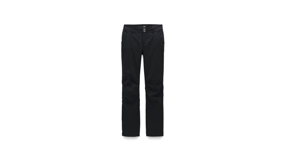 prAna Halle Straight Pant - Womens, Tall Inseam, Black, 6, 2056961-001-TL-6