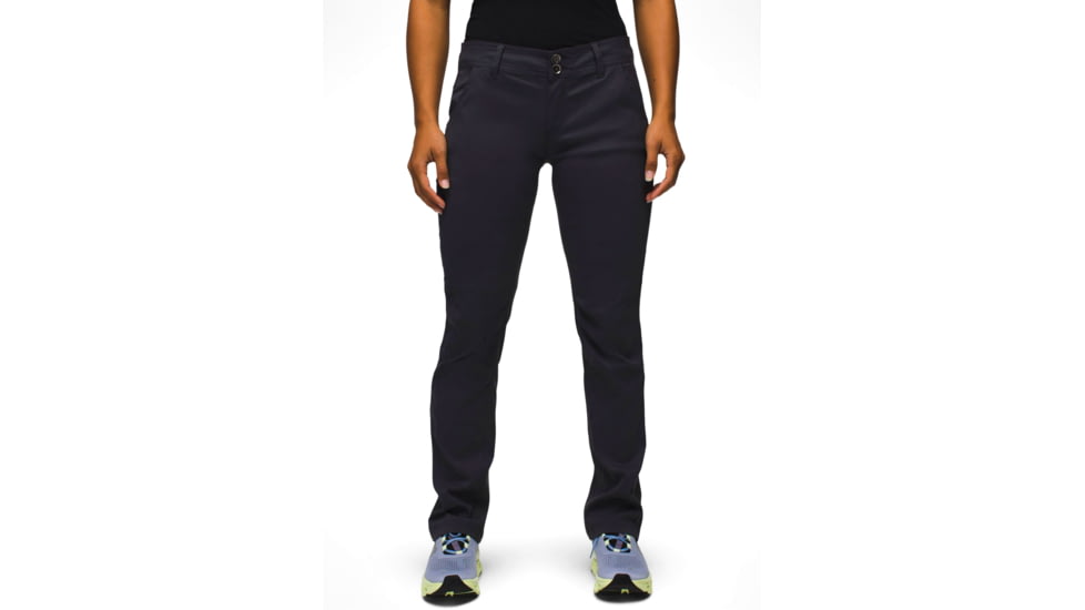 prAna Halle Straight Pant - Womens, Tall Inseam, Coal, 00, 2056961-020-TL-00