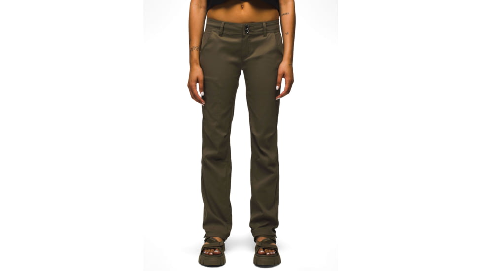 prAna Halle Straight Pant - Womens, Tall Inseam, Slate Green, 14, 2056961-300-TL-14