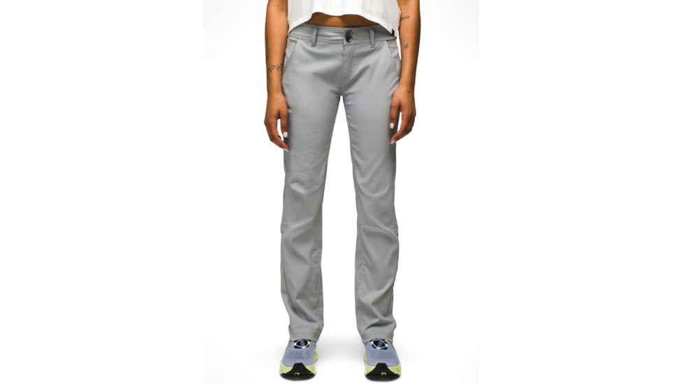 prAna Halle Straight Pant - Womens, Tall Inseam, Sterling, 8, 2056961-021-TL-8