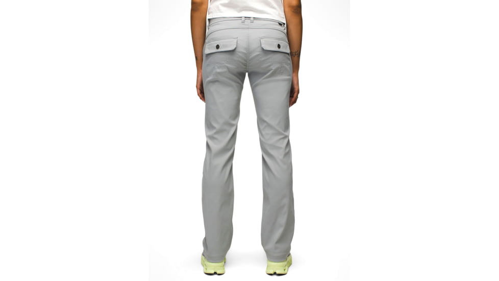 prAna Halle Straight Pant - Womens, Tall Inseam, Sterling, 8, 2056961-021-TL-8