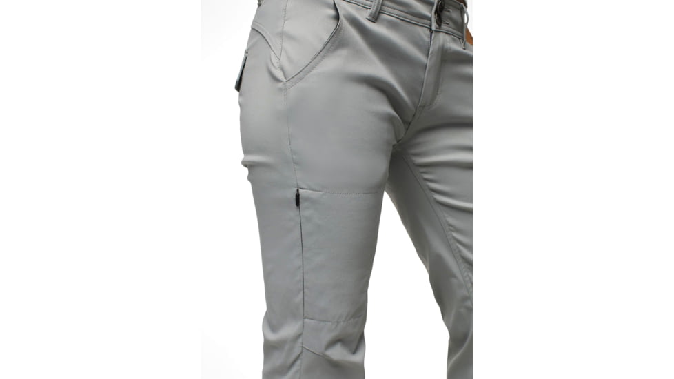 prAna Halle Straight Pant - Womens, Tall Inseam, Sterling, 8, 2056961-021-TL-8