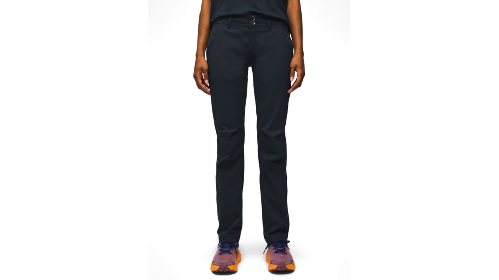 prAna Halle Straight Pant - Womens, Short Inseam, Stormy Night, 8, 2056961-400-SH-8