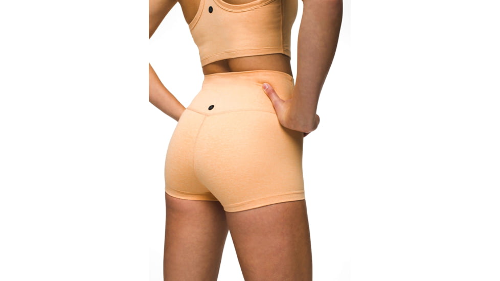 prAna Heavana 2.5in Short - Womens, Aura Glow Heather, M, 2066851-800-M