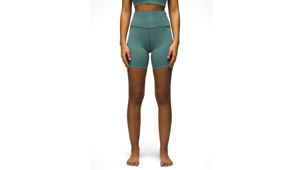 prAna Heavana 6in Short - Womens, Cool Dusk Heather, XS, 2066611-400-XS