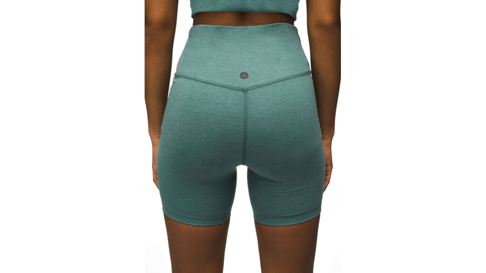 prAna Heavana 6in Short - Womens, Cool Dusk Heather, XS, 2066611-400-XS