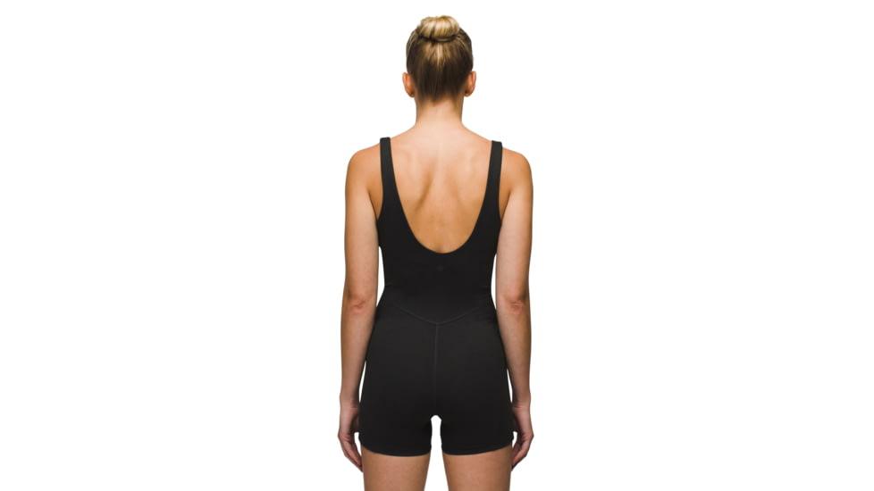 prAna Heavana Hot Spell Shortie - Womens, Black Heather, L, 2066701-003-L