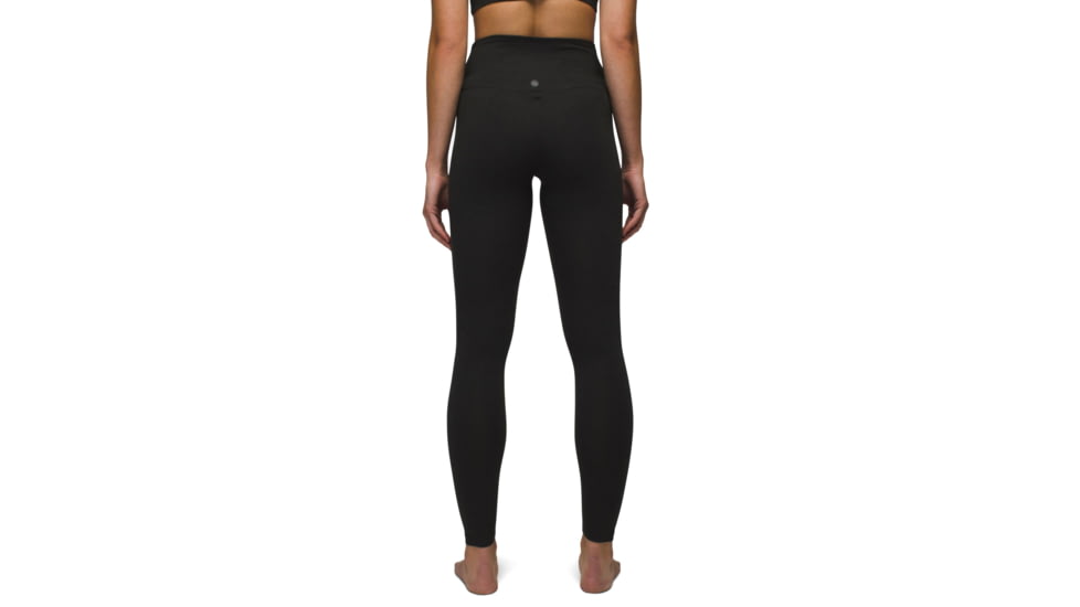 prAna Heavana Pocket Legging - Womens, Black Heather, L, 2066621-001-L