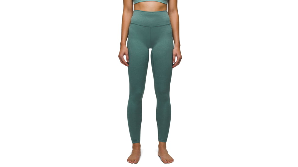 prAna Heavana Pocket Legging - Womens, Cool Dusk Heather, S, 2066621-400-S