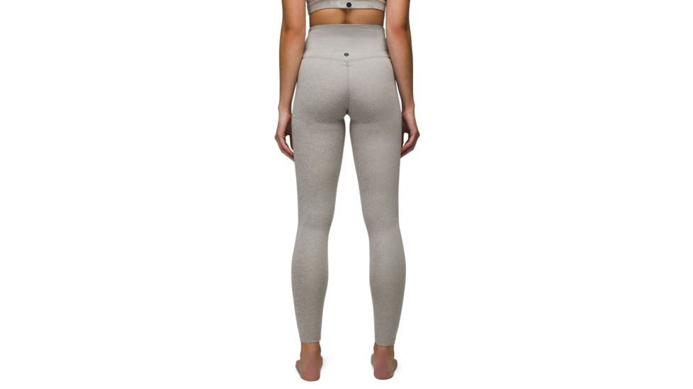 prAna Heavana Pocket Legging - Womens, Heather Grey, L, 2066621-020-L