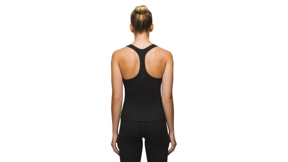 prAna Heavana Racerback Tank - Womens, Black Heather, M, 2064921-001-M