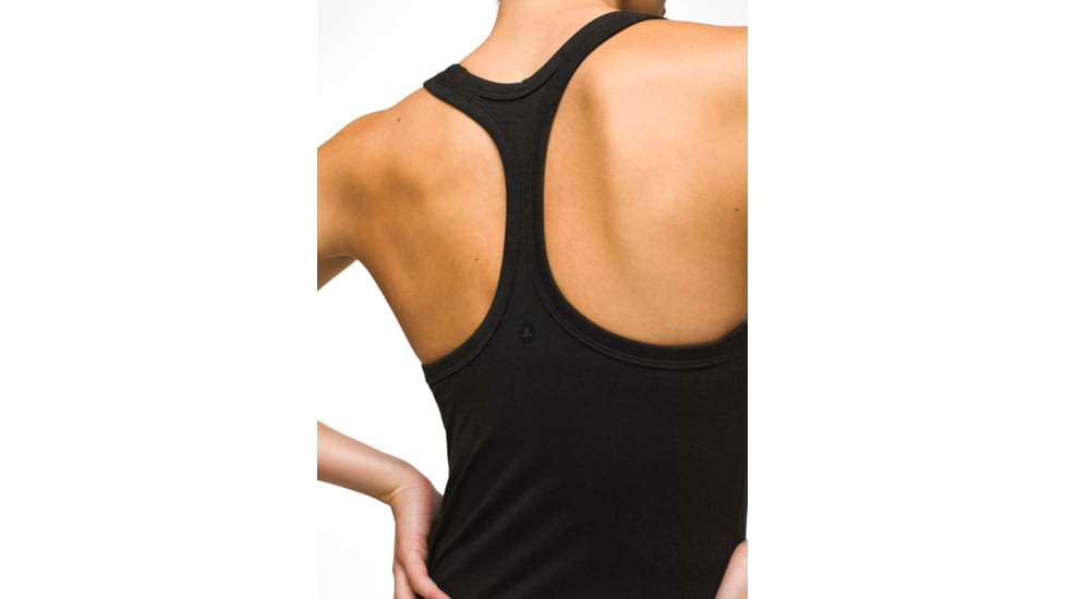 prAna Heavana Racerback Tank - Womens, Black Heather, XXS, 2064921-001-XXS